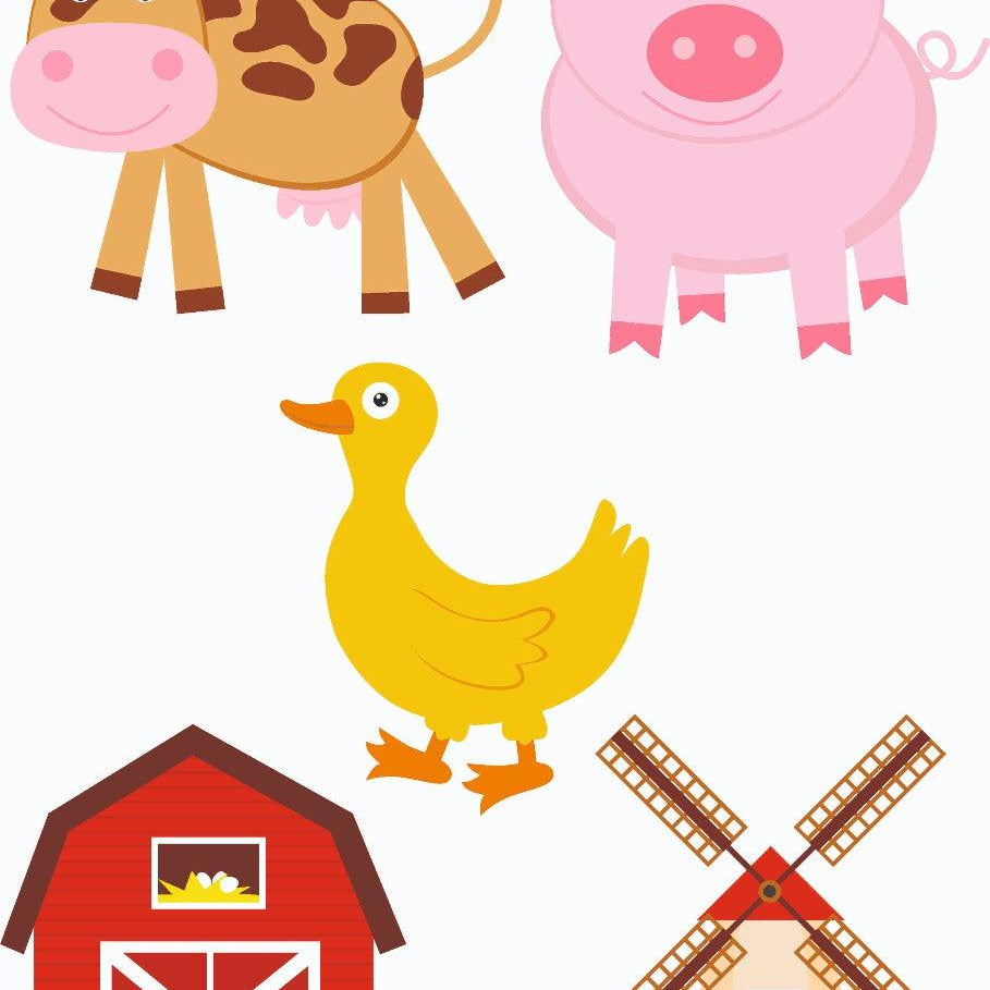 Farm Friends Theme Cutouts THEME PARTIES Pretty UR Party