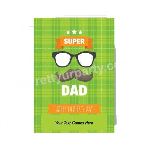 Father's Day Super Dad Card