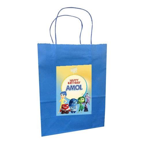 Inside Out Gift bags - Pack of 10 ALL PARTY SUPPLIES Pretty UR Party