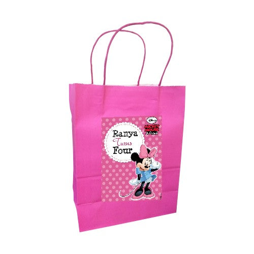 Minnie Mouse Gift bags - Pack of 10 ALL PARTY SUPPLIES Pretty UR Party Minnie Mouse Gift bags - Pack of 10 ALL PARTY SUPPLIES Pretty UR Party