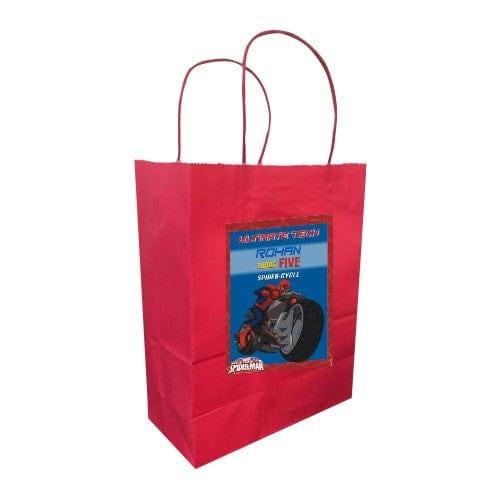Spiderman Gift bags - Pack of 10 ALL PARTY SUPPLIES Pretty UR Party