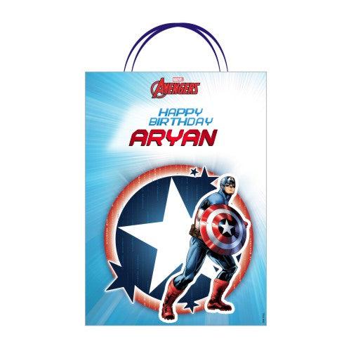 Captain America Gift bags - Pack of 10 ALL PARTY SUPPLIES Pretty UR Party