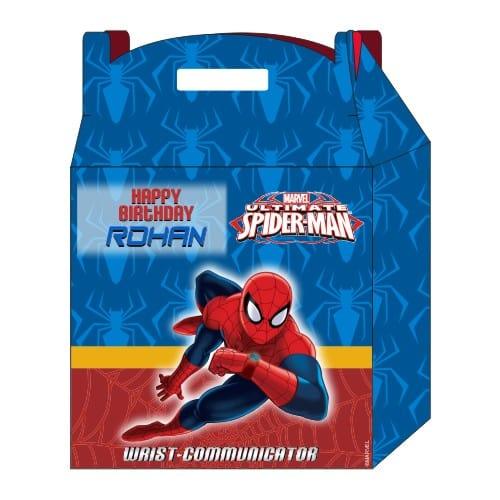 Spiderman Favor Box ACCESSORIES Pretty UR Party