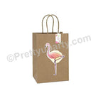 Flamingo Gift Bags - Pack of 10 ACCESSORIES Pretty UR Party