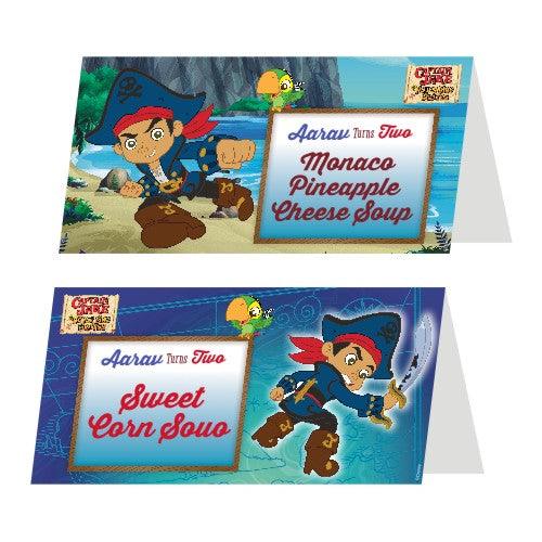 Captain Jake and the Neverland Food Labels THEME PARTIES Pretty UR Party Default Title