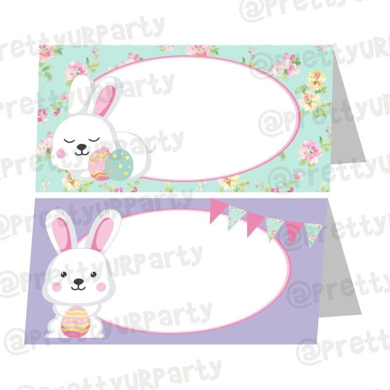 Some Bunny is One Theme Food Labels / Buffet Table Cards ALL PARTY SUPPLIES Pretty UR Party Default Title