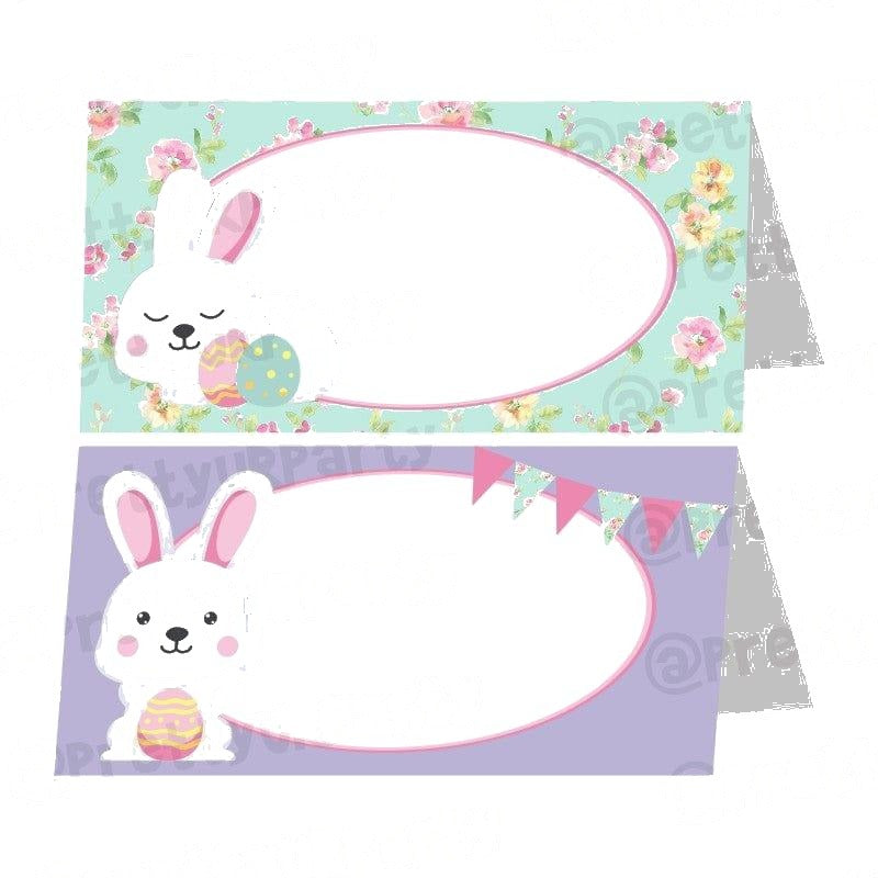 Some Bunny is One Theme Food Labels / Buffet Table Cards