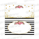 50th Birthday Theme Food Labels / Buffet Table Cards THEME PARTIES Pretty UR Party Default Title