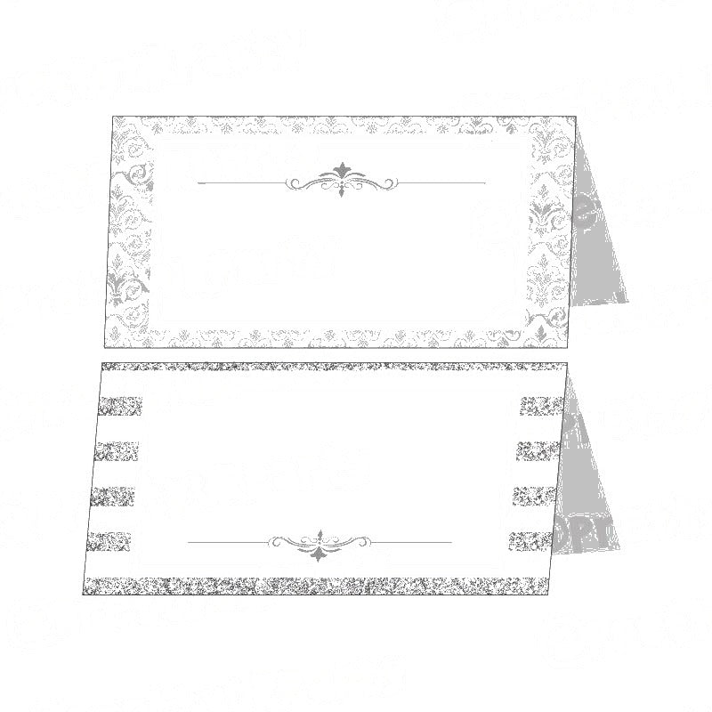 25th Anniversary Theme Food Labels / Buffet Table Cards — image 3
