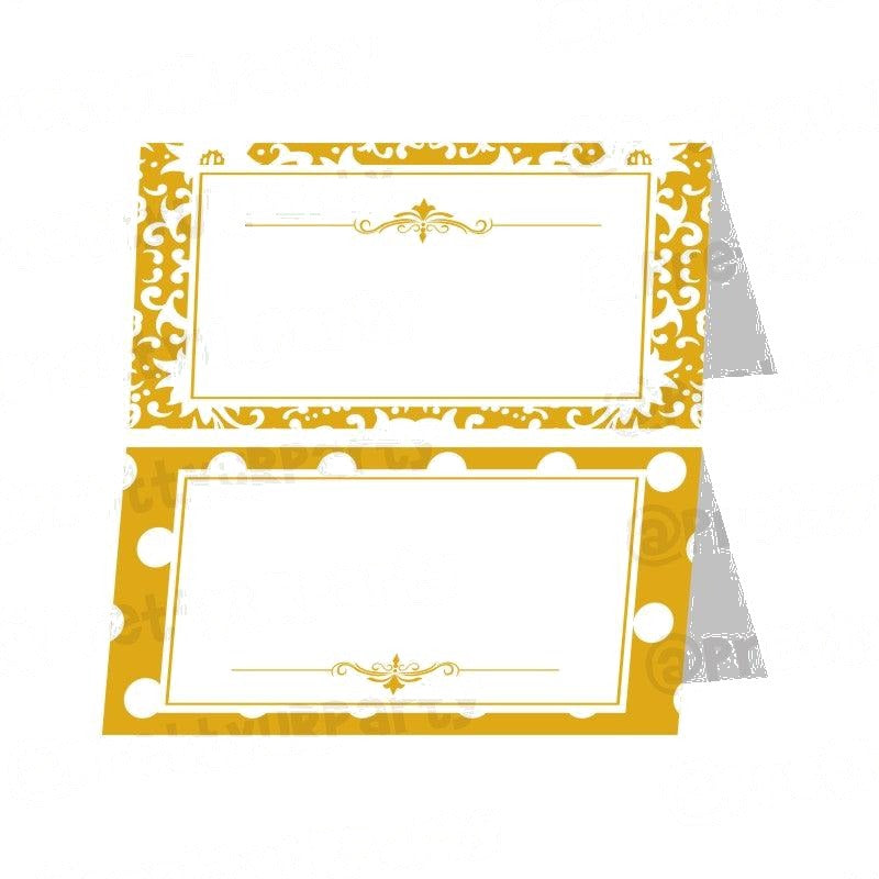 50th Anniversary Theme Food Labels / Buffet Table Cards — image 2