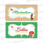 Woodland/Forest Food Labels / Buffet Table Cards THEME PARTIES Pretty UR Party Default Title