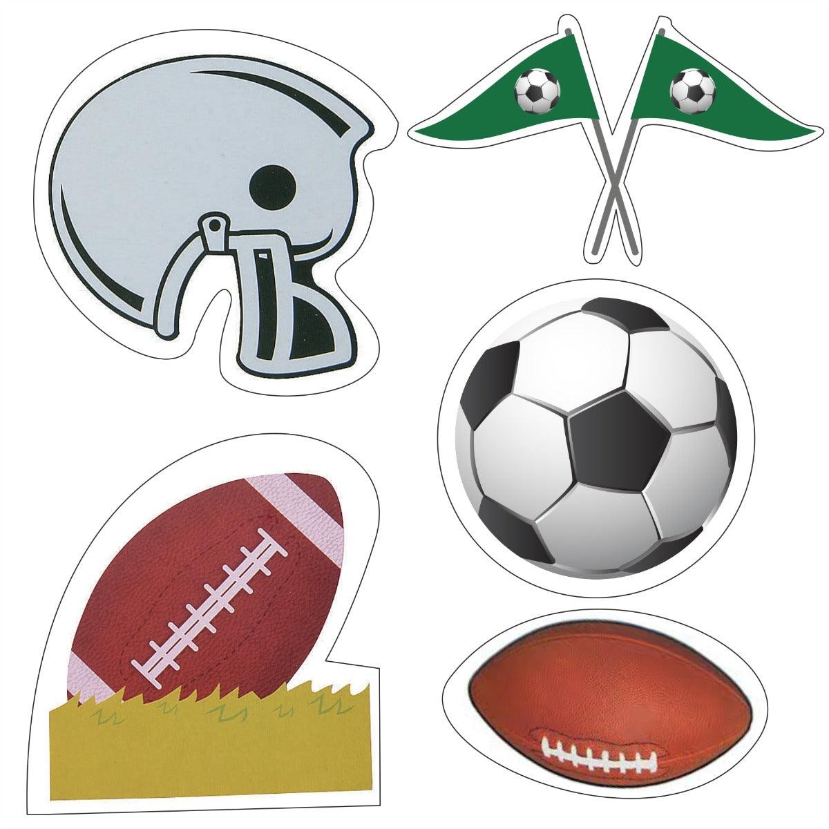 Football Theme Cutouts THEME PARTIES Pretty UR Party