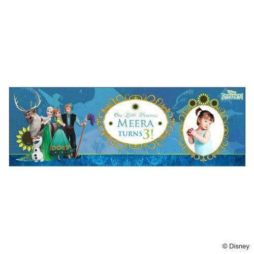 Personalized Frozen Fever Birthday Banner 30in ALL PARTY SUPPLIES Pretty UR Party
