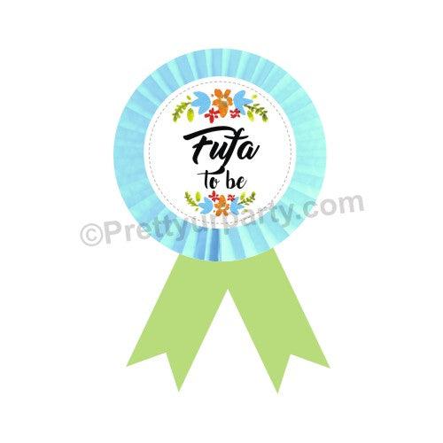Handcrafted Fufa to be Rosette Badge BABY SHOWER Pretty UR Party