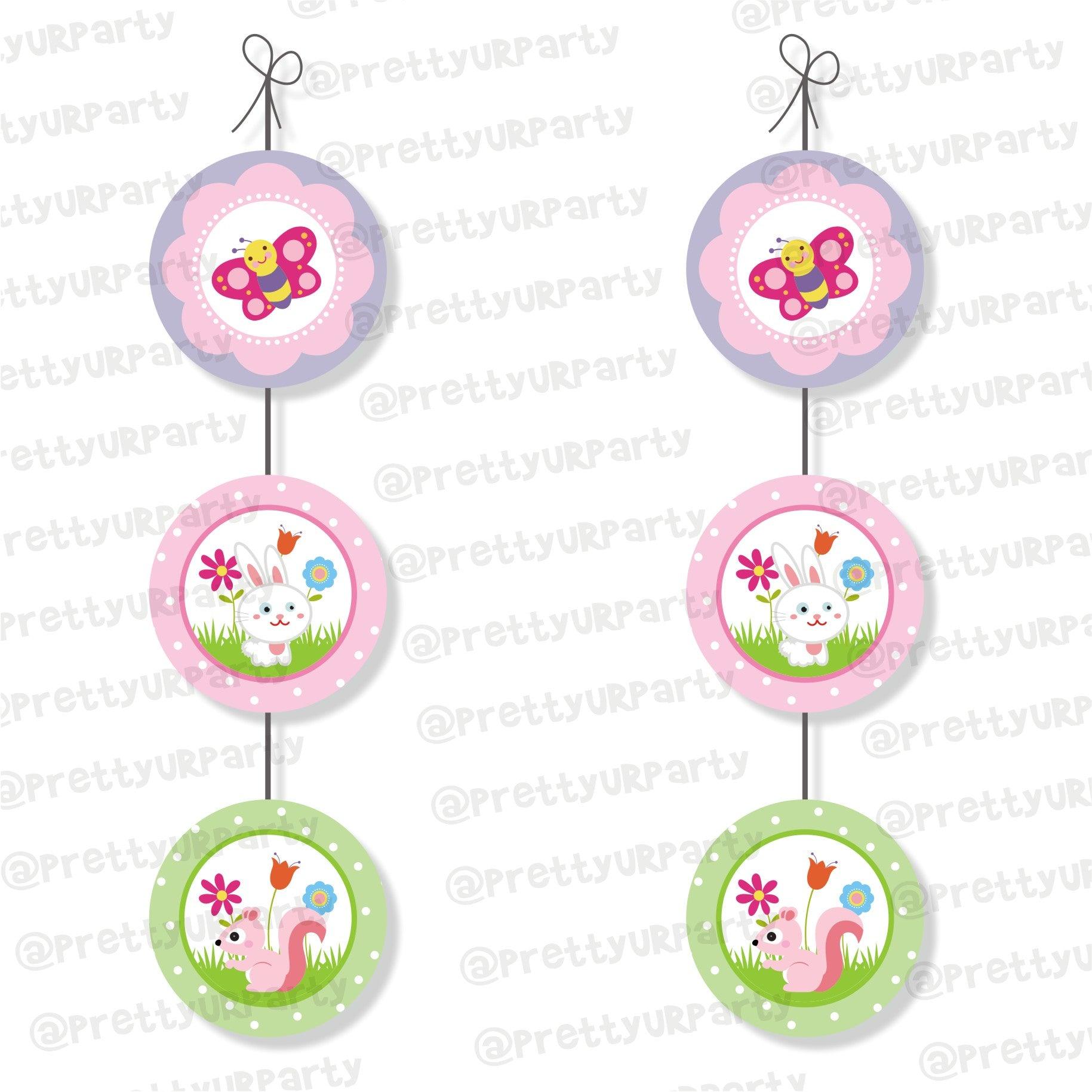 Garden Party Danglers THEME PARTIES Pretty UR Party Default Title