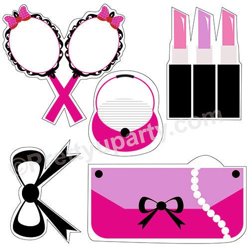 Glam Diva Theme Cutouts THEME PARTIES Pretty UR Party