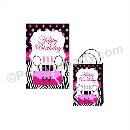 Glam Diva Theme Khoi Bag / Pinata ALL PARTY SUPPLIES Pretty UR Party