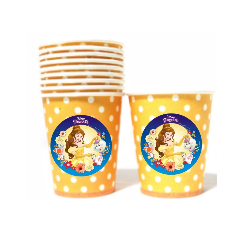 Belle theme Paper Cups THEME PARTIES Pretty UR Party