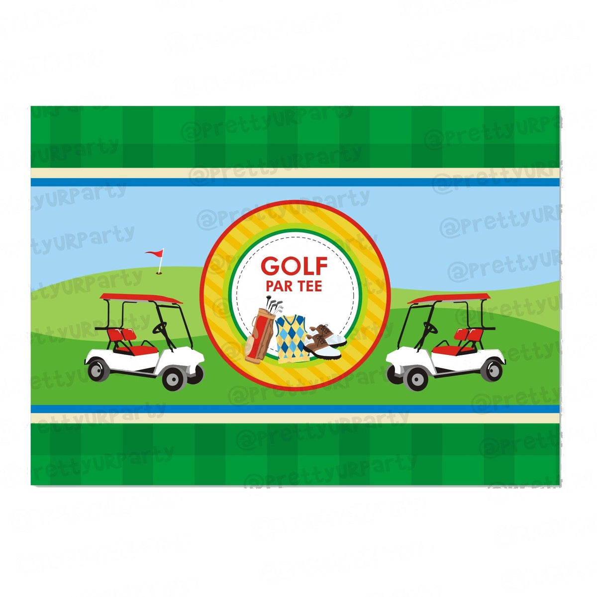 Golf Partee Table Mats