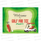 Golf Partee Entrance Banner / Door Sign THEME PARTIES Pretty UR Party Default Title
