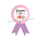 Handcrafted Grandmom to be Rosette Badge BABY SHOWER Pretty UR Party