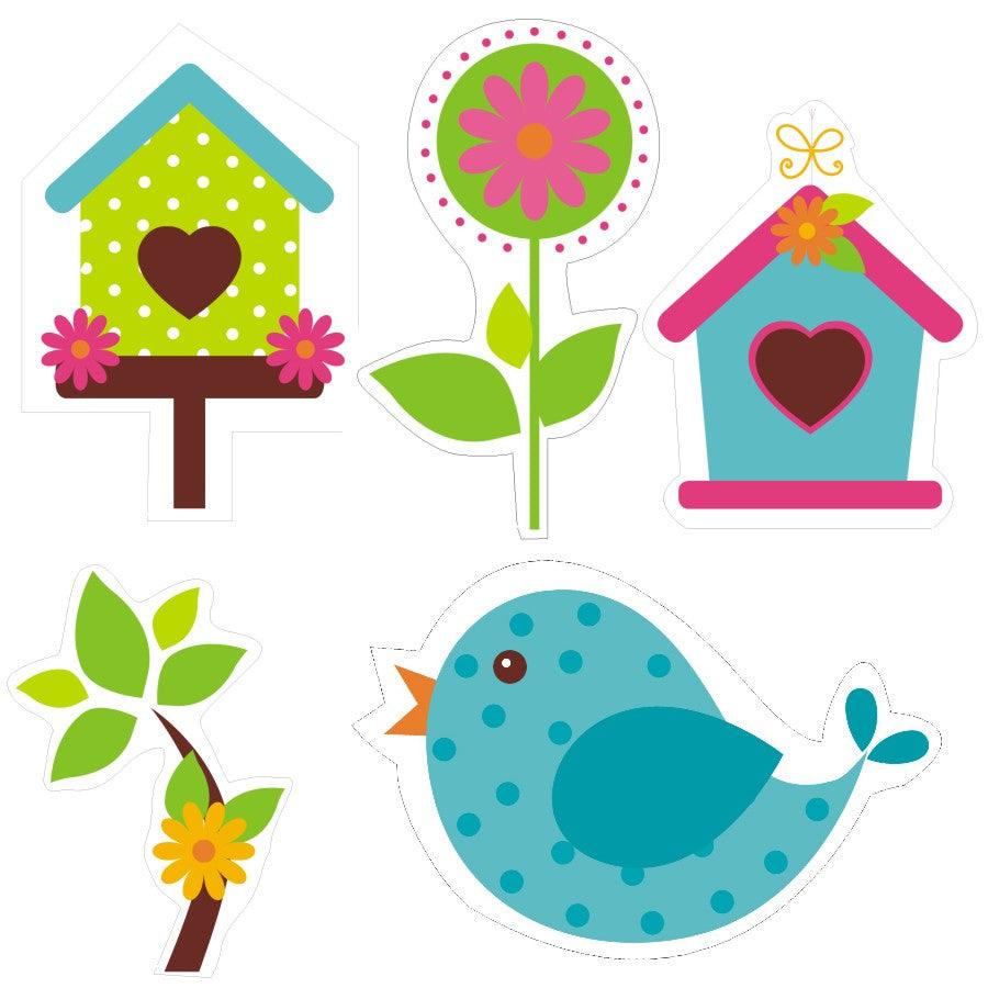 Little Bird Theme Cutouts THEME PARTIES Pretty UR Party