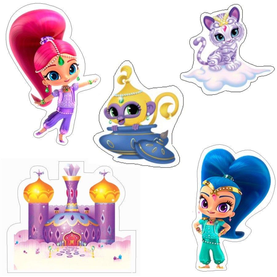 Shimmer and Shine Theme Cutouts THEME PARTIES Pretty UR Party