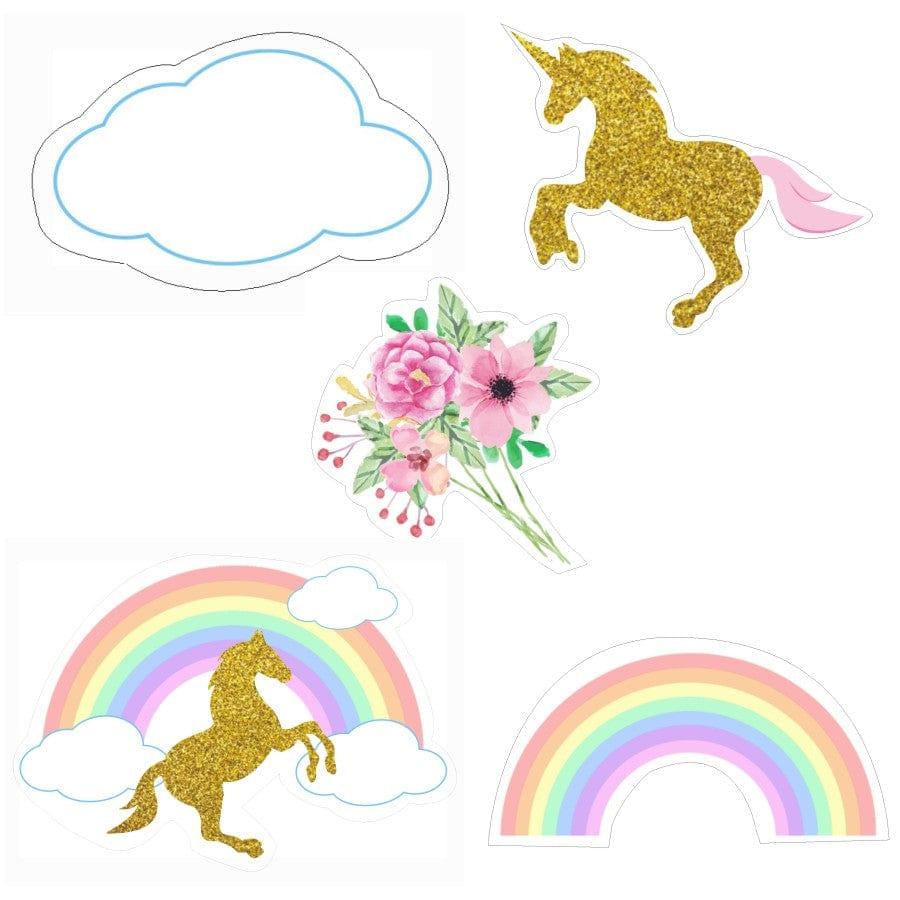Unicorn Theme Cutouts THEME PARTIES Pretty UR Party