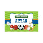 Sports Theme Backdrop PERSONALISED Pretty UR Party Default Title