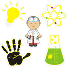 Mad Scientist Theme Cutouts THEME PARTIES Pretty UR Party