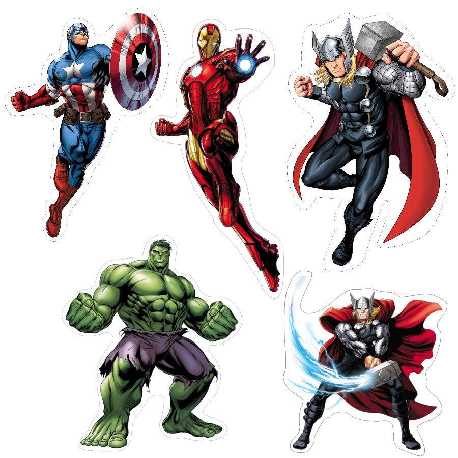 Avengers Theme Cutouts THEME PARTIES Pretty UR Party