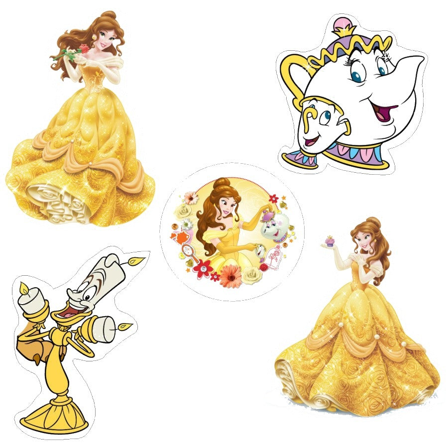 Belle Theme Cutouts
