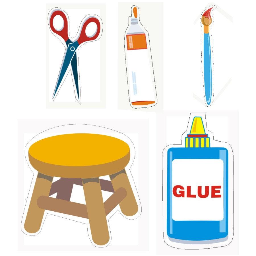 Art and Craft Theme Cutouts THEME PARTIES Pretty UR Party