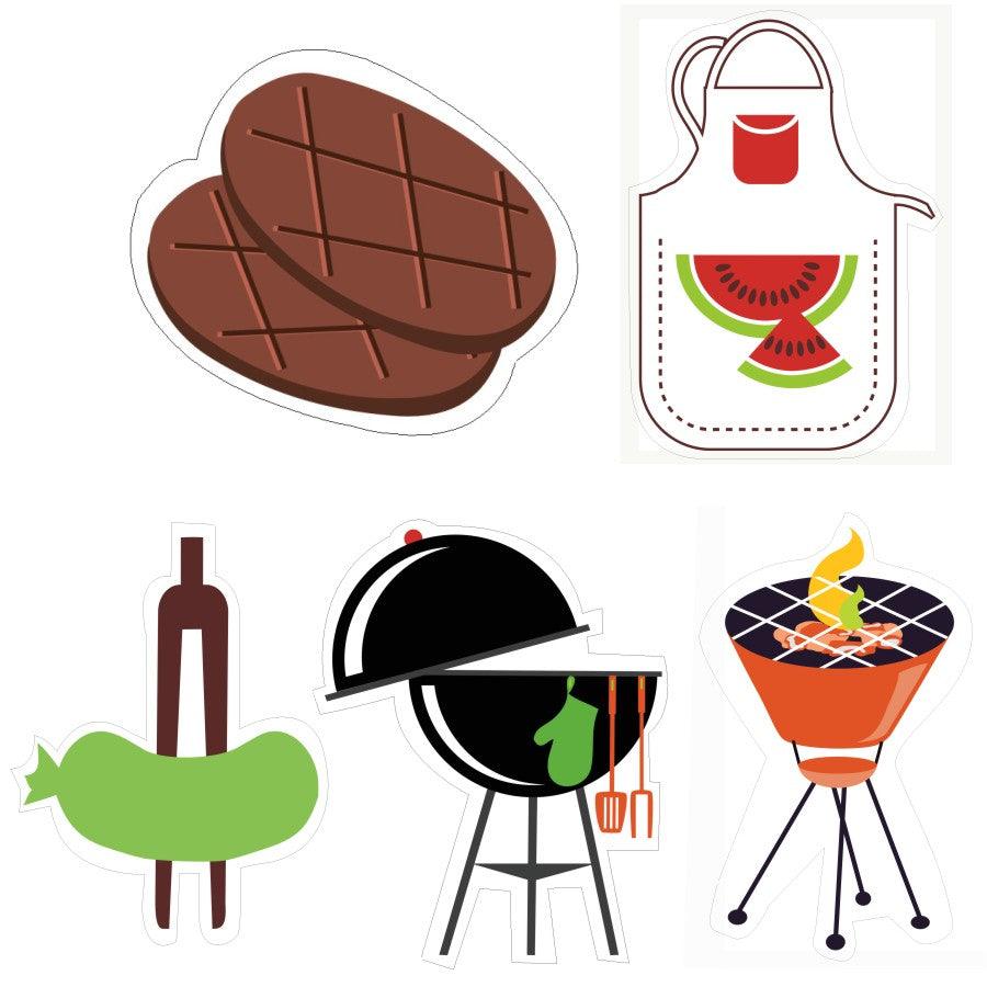 Barbeque Theme Cutouts THEME PARTIES Pretty UR Party