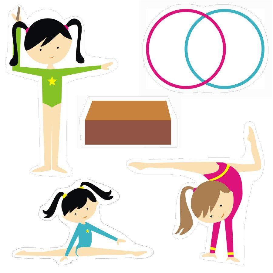 Gymnastics Theme Cutouts THEME PARTIES Pretty UR Party