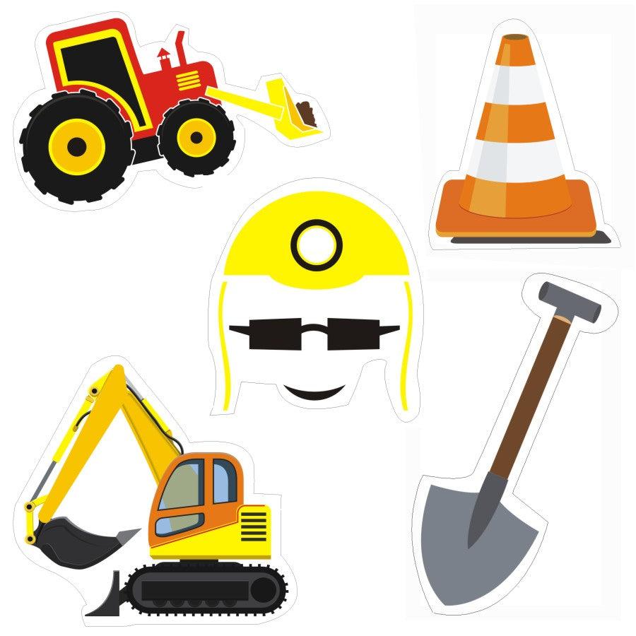 New Construction Theme Cutouts THEME PARTIES Pretty UR Party