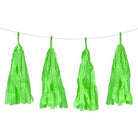 Green Tassel Garland Kit - Set of 5 THEME PARTIES Pretty UR Party