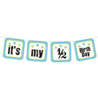 1/2 Birthday Boy Bunting DECORATIONS Pretty UR Party Default Title