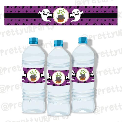 Halloween 01 Bottle Labels ALL PARTY SUPPLIES Pretty UR Party Default Title