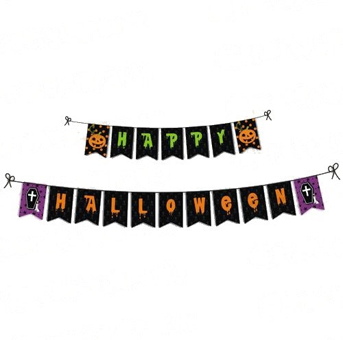 Halloween 01 Theme Bunting