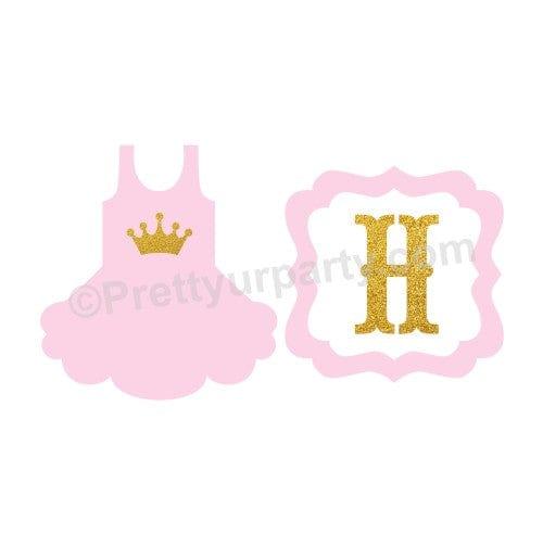 Princess Happy Birthday Bunting THEME PARTIES Pretty UR Party