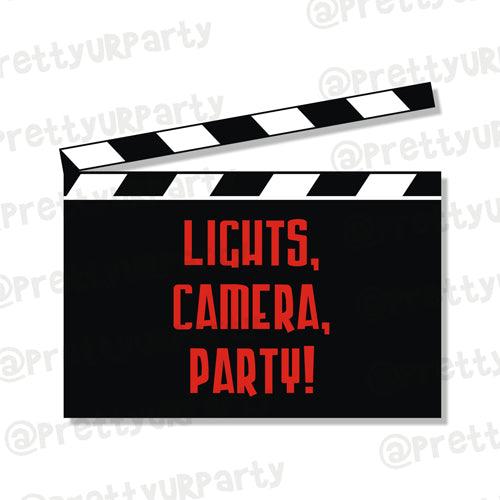 Hollywood Entrance Banner / Door Sign THEME PARTIES Pretty UR Party Default Title