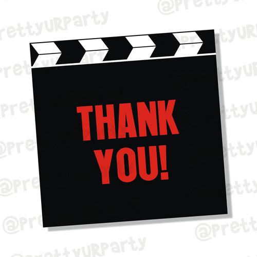Hollywood Thank you Tags THEME PARTIES Pretty UR Party Default Title
