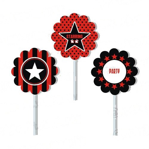 Hollywood Cupcake / Food Toppers