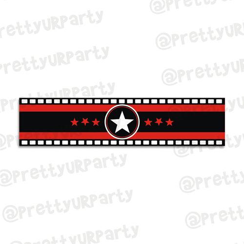 Hollywood Wrist Bands - Pack of 10 THEME PARTIES Pretty UR Party Default Title