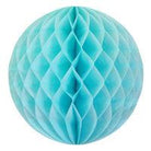 Blue Honeycomb Balls - 25 cm DECORATIONS Pretty UR Party