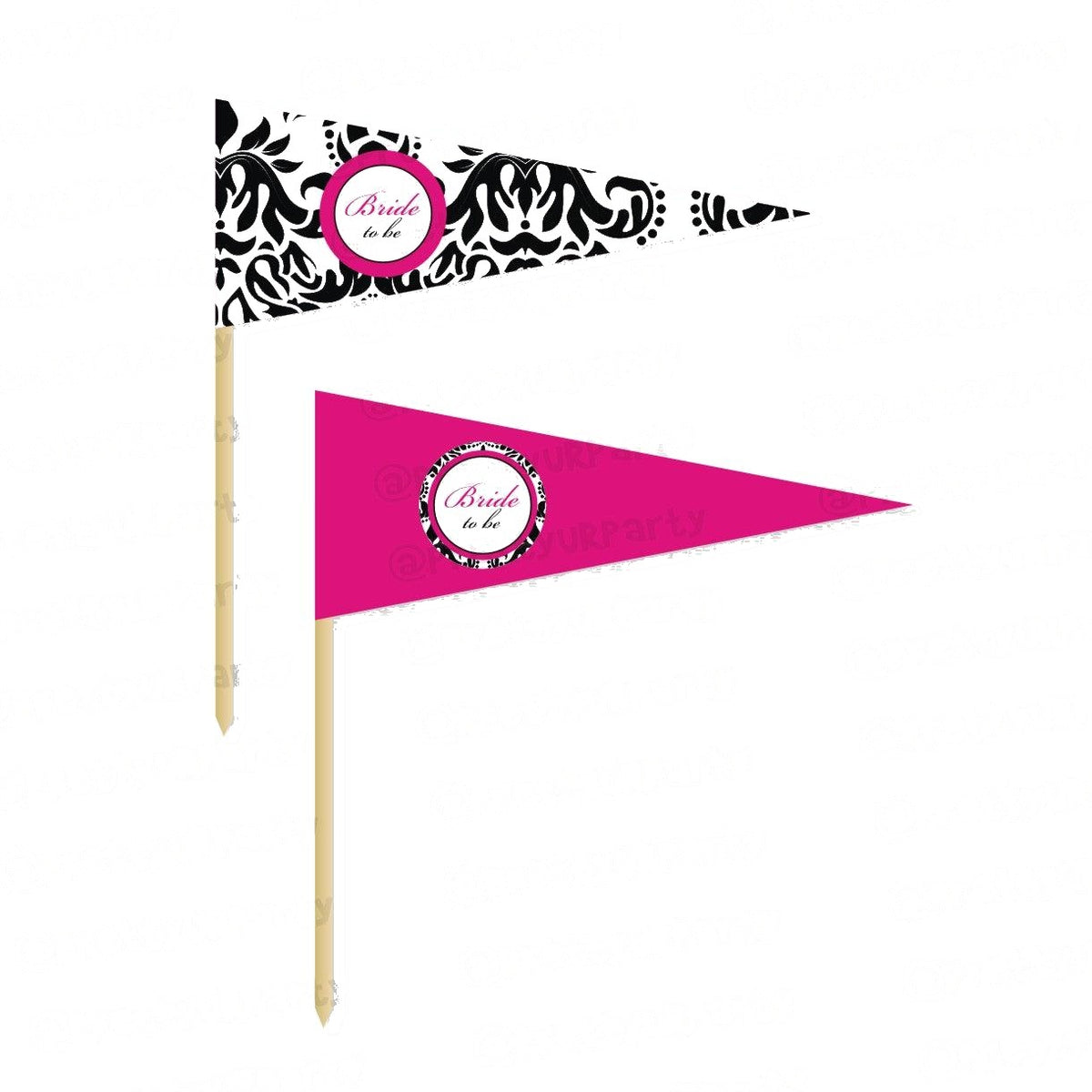 Hot Pink Damask Theme Picks