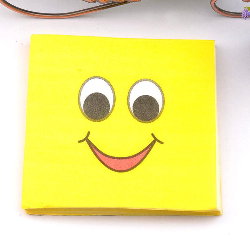 Emoji Paper Napkins THEME PARTIES Pretty UR Party