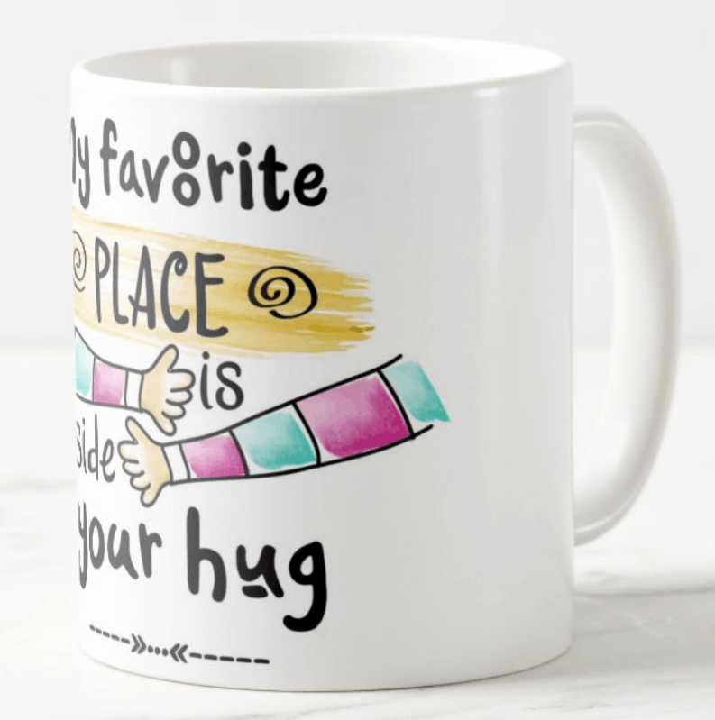 My Favorite Place Valentines Mug ALL PARTY SUPPLIES Pretty UR Party