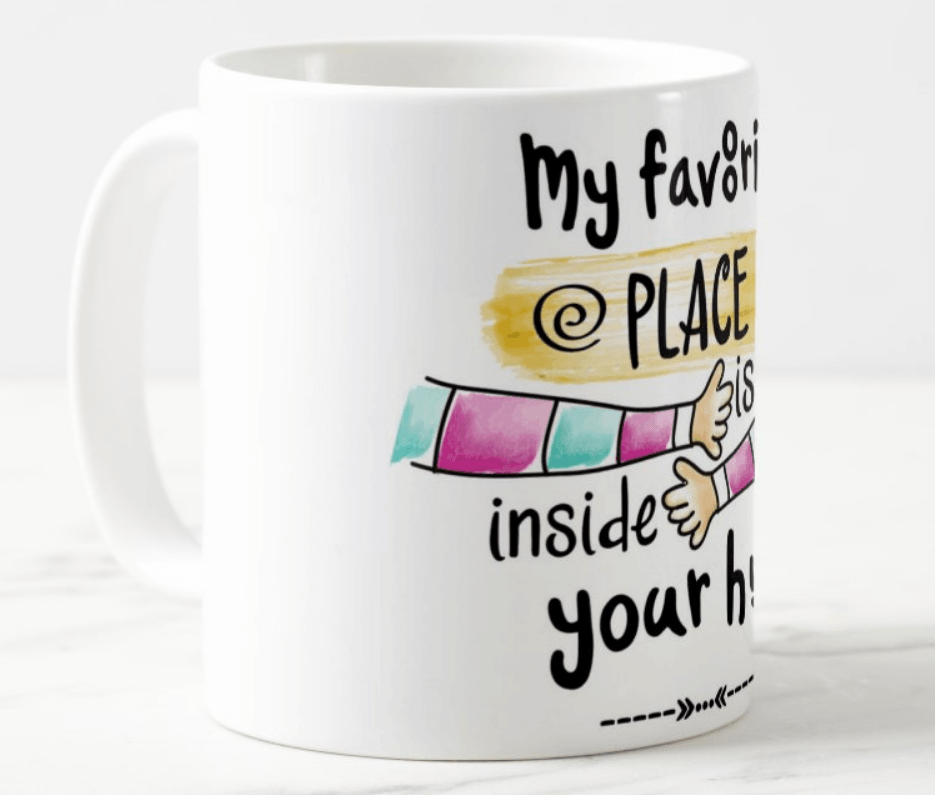 My Favorite Place Valentines Mug ALL PARTY SUPPLIES Pretty UR Party